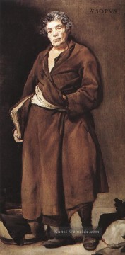 portrait autoportrait porträt Ölbilder verkaufen - Aesop Porträt Diego Velázquez